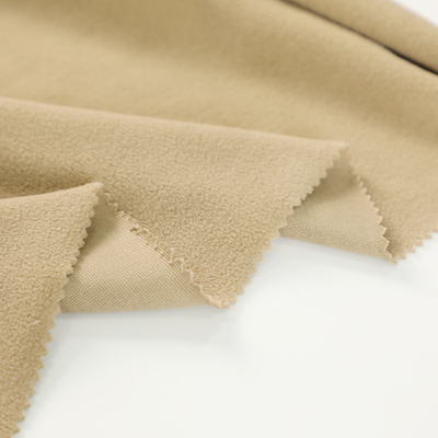 Soft Polar 250gsm Micro Fleece Fabric 288F สำหรับซับในกระเป๋า