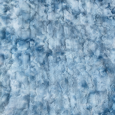ผ้าห่ม Tie Dyed Pv Fleece Brush Fur Fabric 260gsm