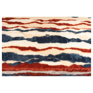 ผ้า Jacquard ขนแกะเชอร์ปา 1000 กก. โพลีเอสเตอร์ 100% ใส่สบาย
