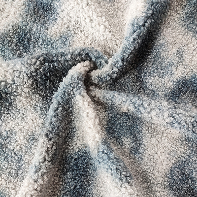 100% Polyester 150D Sherpa Fleece Fabric Home Textile ความทนทานสูง