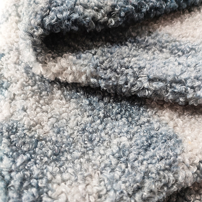 100% Polyester 150D Sherpa Fleece Fabric Home Textile ความทนทานสูง