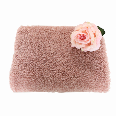 ตุ๊กตาหมี Curly Sherpa Fleece Fabric 390gsm 188F 58'' 60''