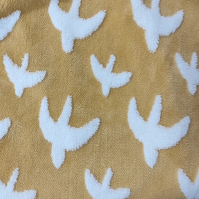 ผ้า Jacquard Shu Velveteen 300gsm สำหรับผ้าคลุมโซฟาผ้าโพลีเอสเตอร์ 100% ผ้ากำมะหยี่