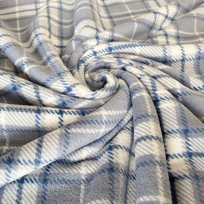 โพลีเอสเตอร์คลาสสิกลายสก๊อตพิมพ์ผ้านุ่มพิเศษสำหรับเสื้อผ้ารองเท้า Pillowslip