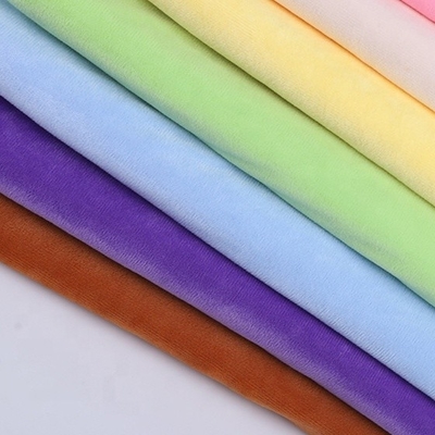 100% โพลีเอสเตอร์ 300gsm Super Soft ผ้า 58 '' 60''