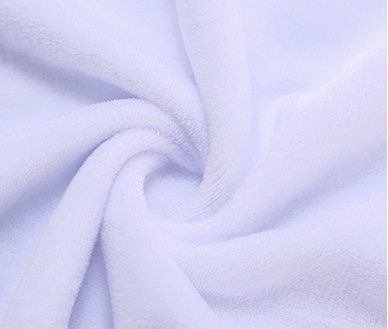 100% โพลีเอสเตอร์ 300gsm Super Soft ผ้า 58 '' 60''
