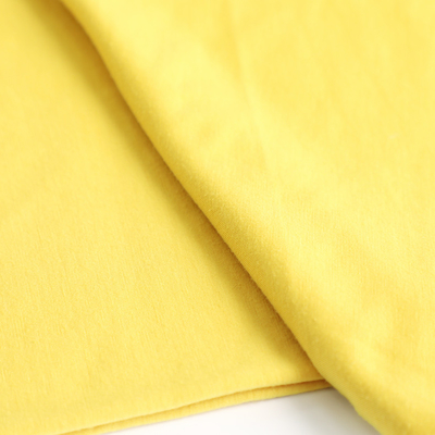 ผ้าฝ้ายถักเดี่ยวผ้า 100gsm สำหรับซับในกระเป๋าเสื้อ