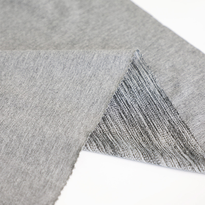 Cationic Plain Single Jersey ผ้าผ้าฝ้ายโพลีเอสเตอร์หวียืด