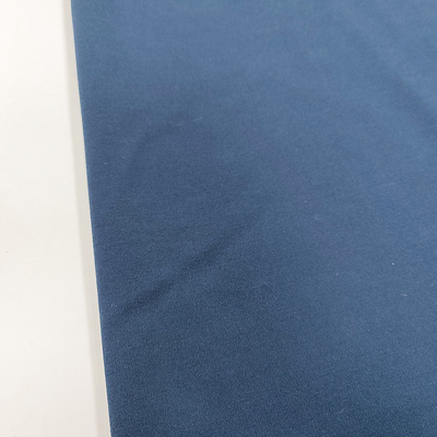 ผ้าฝ้าย 100% Interlock ผ้า 250gsm สีทึบสำหรับเสื้อผ้าชุดกีฬา