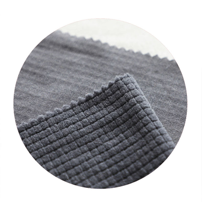 โพลีเอสเตอร์ 100% ผ้าขนแกะขั้วโลก Jacquard สำหรับผ้าซับในปลอกหมอน